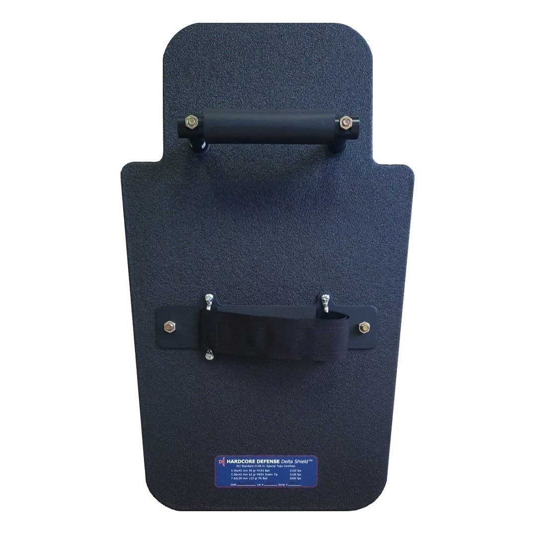 Delta Special rifle rated ballistic shield AR-15 AK-47 protection