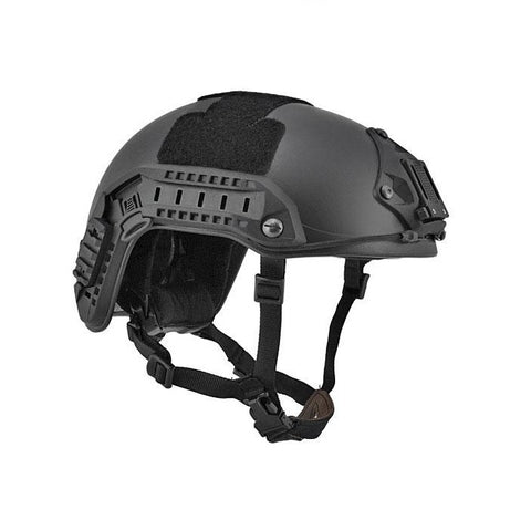 FAST helmet in black full feature lightweight NIJ IIIA helmet
